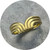 Maria Natoli - 'Tri Curve' Ring, 18ct Yellow Gold, Size O 1/2