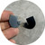 Maria Natoli - 'Serif' Stud Earrings, Oxidised Sterling Silver