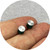 Phoebe Porter - Station Studs in Green, Anodised Aluminium, Sterling Silver