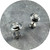 Astro Fengi- Iris Studs. Sterling Silver, Lab Grown Diamond.