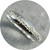 KIN- High Half Round Ring. Sterling Silver. Size Y