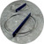 Phoebe Porter - Blade Earrings in Dark Blue, Anodised Aluminium, Stainless Steel