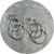 Danielle Barrie - Galactic Halo Hoops, Sterling Silver