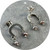Danielle Barrie - Swell Earrings (Small), Sterling Silver, Freshwater Pearls