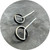 Rachael Grigulis - Outline: Circle Hook Earrings, Sterling Silver