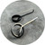 Rachael Grigulis - Outline: Circle Hook Earrings, Sterling Silver