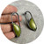 Rachael Grigulis - Inclusion: Serpentine Arch Earrings, Sterling Silver, Serpentine