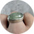 Rachael Grigulis - Inclusion: Bi-Colour Aquamarine Ring, Size O, Sterling Silver
