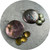 Amanda Croatto - Exotica Earrings, Anodised Titanium, Sterling Silver