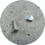 KIN - Single Heart Flat Back Stud, Sterling Silver