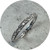 KIN- 9ct white gold, natural diamond eternity ring. 36x 0.02ct size O.