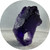 Simon Williams - 'Anthracite' Ring Amethyst, Resin, Size U