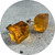 Simon Williams - 'Cubic' Earrings, Resin, Stainless Steel