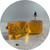 Simon Williams - 'Cubic' Earrings, Resin, Stainless Steel