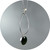 Ann Welton - 'The Beauty of Ovals' Pendant, Sterling Silver, Green Stone, 45cm Chain