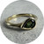 KIN - Green Sapphire Pear Ring, 9ct Yellow Gold, Australian Sapphire, Size N