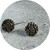 Claire Taylor - Oxidised Japanese Print Earrings, Sterling Silver