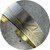 Claire Taylor - Feather Cuff, Yellow Gold Plated Sterling Silver