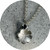 Danielle Lo - Floral Pendant With Sapphire. Fine Silver, Sterling Silver