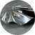 Nicola Knackstredt - Polished Fine Silver Hoops. Fine Silver, Sterling Silver.