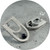Lauren Trojkovic - Drape Earrings (Small), Sterling Silver, Black Freshwater Pearl