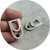 Lauren Trojkovic - Drape Earrings (Small), Sterling Silver, Black Freshwater Pearl