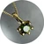 Tessa Blazey - Allie Necklace. 9ct Yellow Gold, Parti Sapphire. 45cm chain