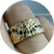 Albert Tse - Terra 10 Journey Band. 9ct Yellow Gold Black Diamonds. Size T