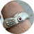 ANT HAT - Embrace Ruby Ring, Sterling Silver, Natural Ruby, Matte Finish
