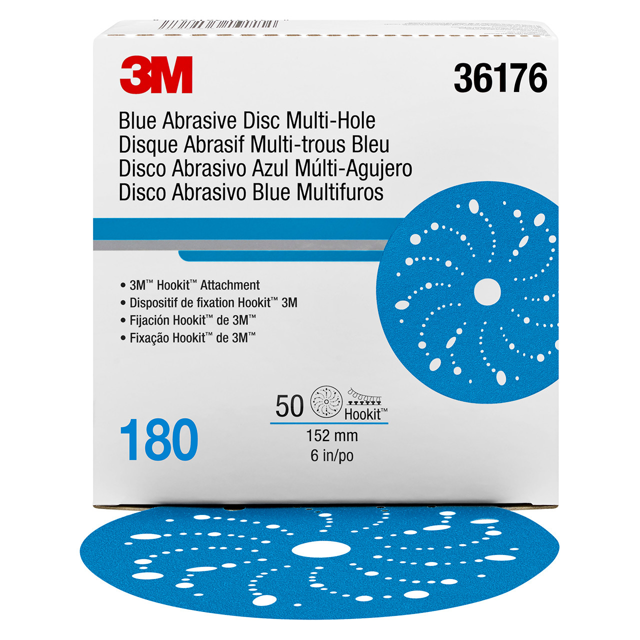 3M 7100091094 | 36176 Hookit 6