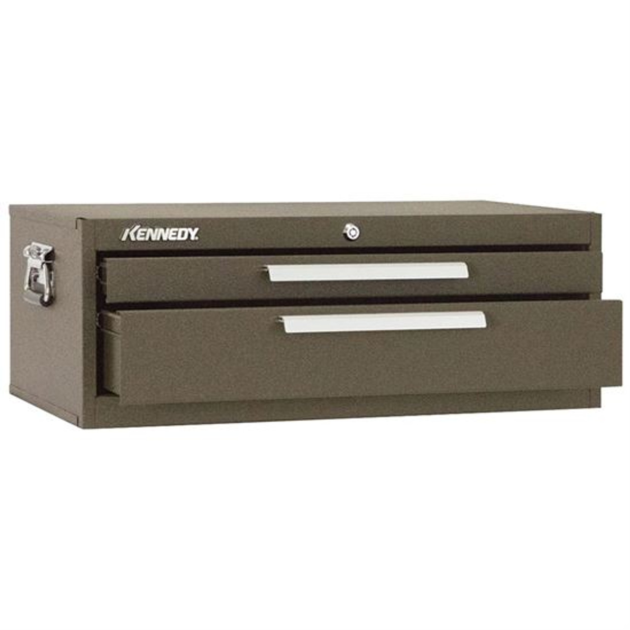 Kennedy Manufacturing 52611B 11-Drawer Machinist's Chest with Friction  Slides, Brown Wrinkle