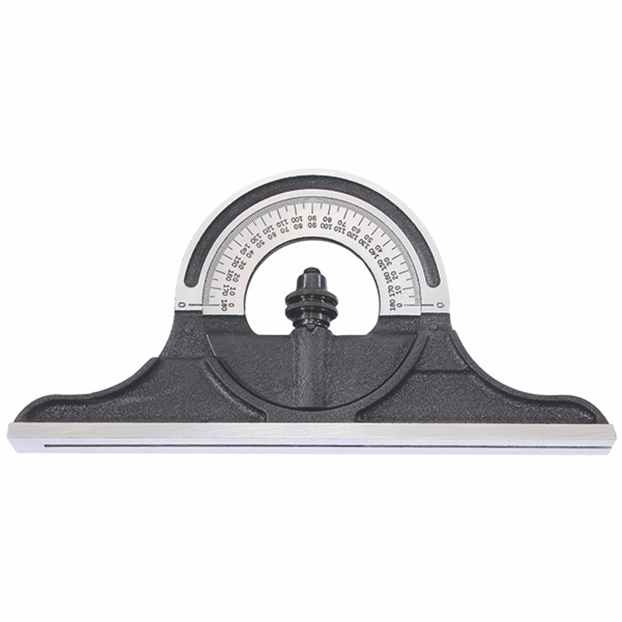 Starrett PR1224W Cast Iron Protractor Head For Use With Combination