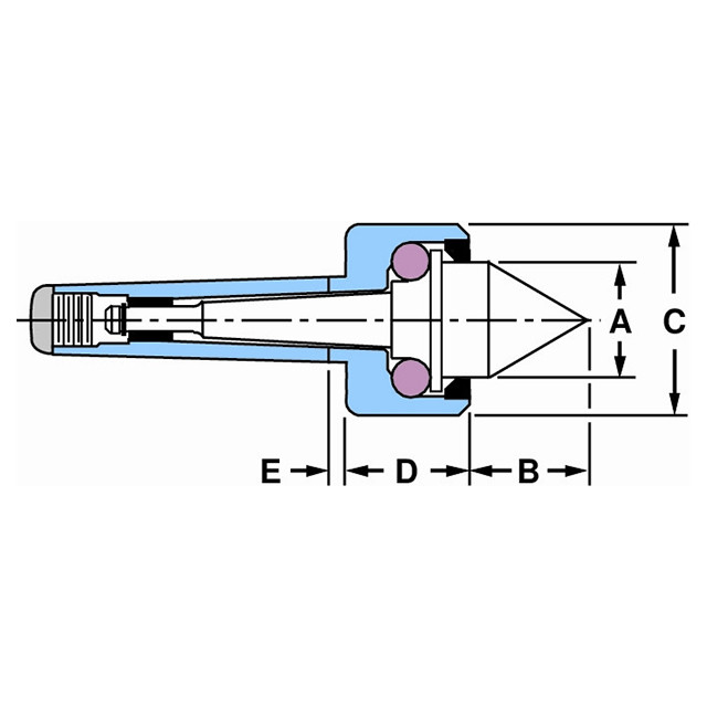 Riten 34207 7 Jarno Taper 1.000" Diameter x 1.000" Length ± 0.00004