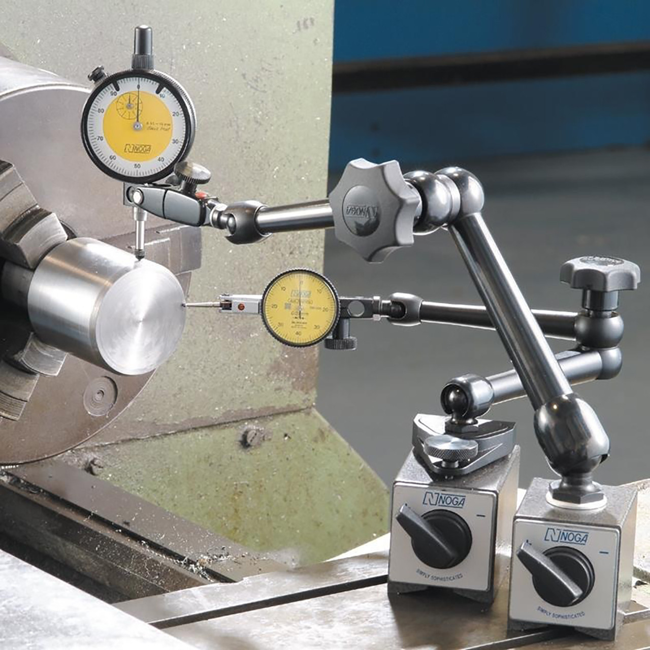 Noga DG61003 Base Dial & Test Indicator Holder Fine