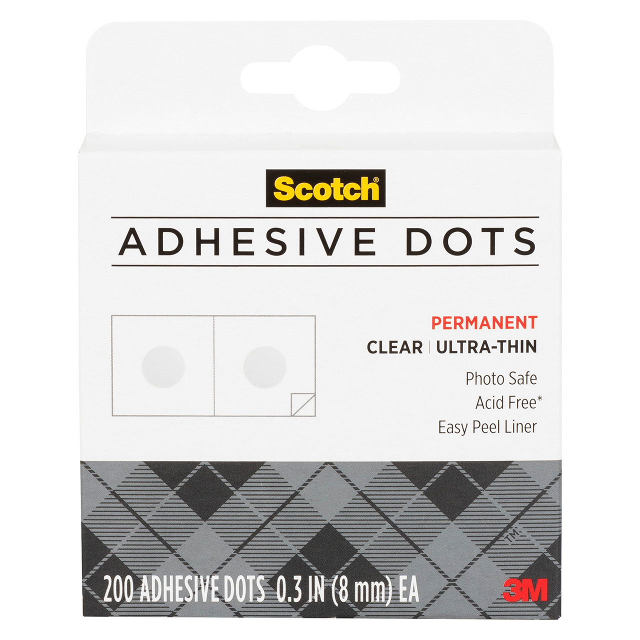 Scotch Adhesive Dot Roller, Permanent