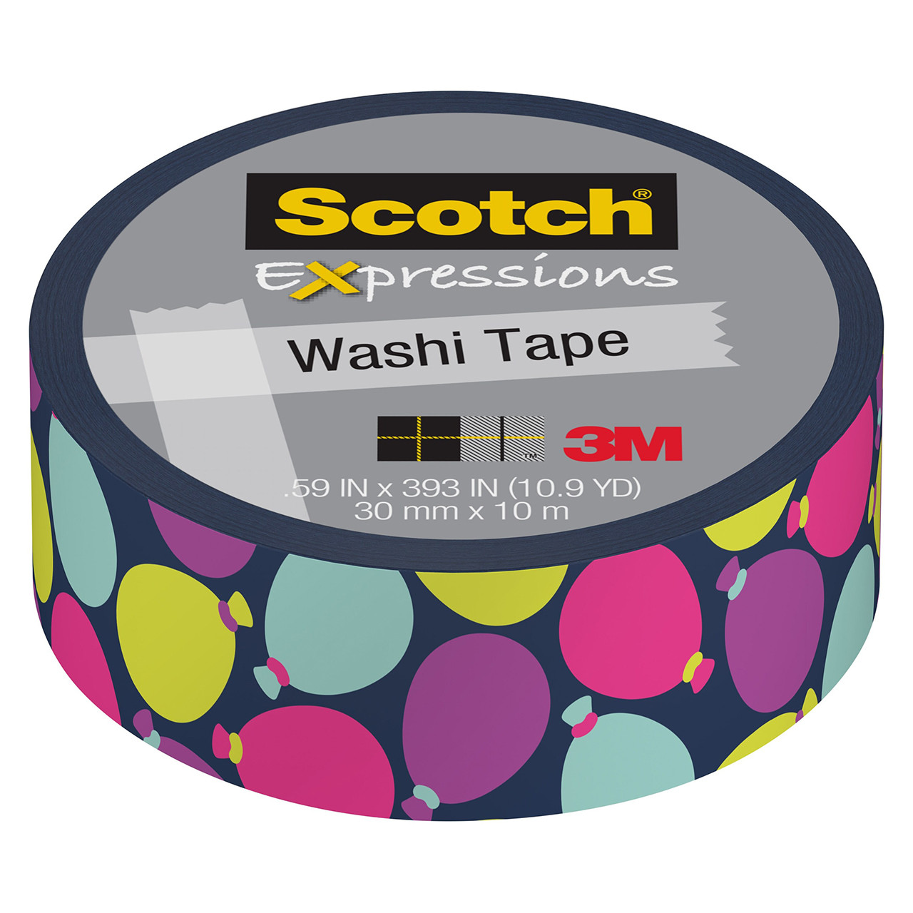 3M 7100078334 | Scotch 393.000 OAL x 0.590 Width Washi Tape