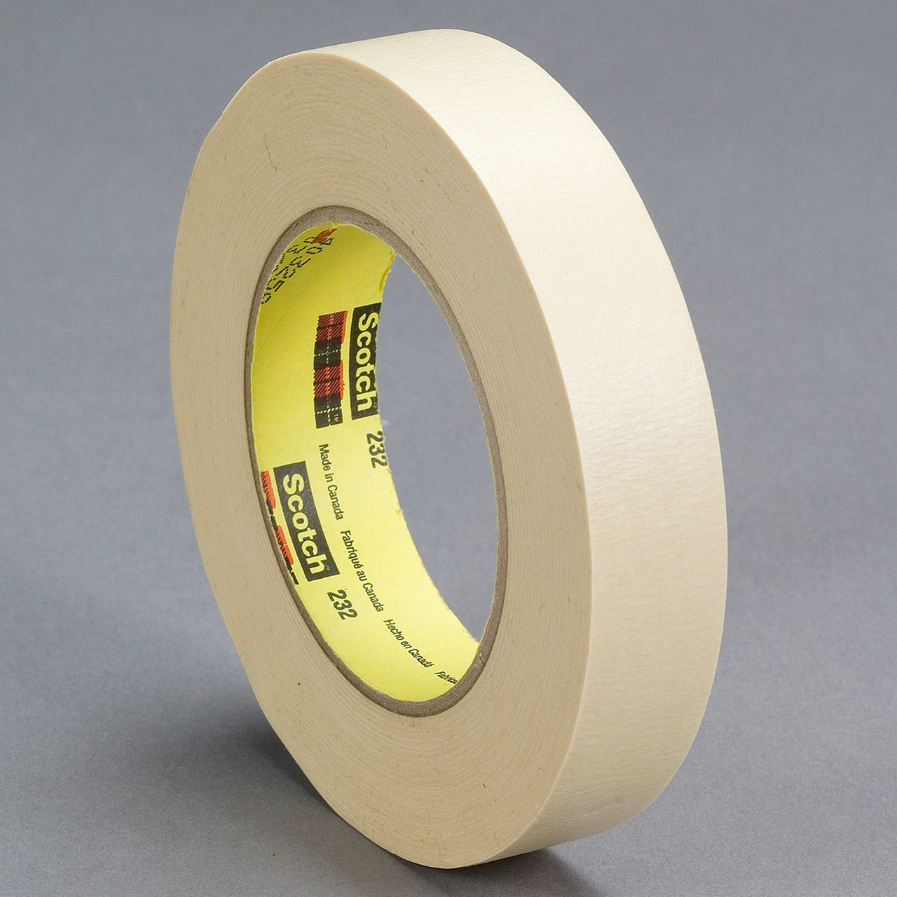 3M 232 Series High Performance Masking Tape 60 yd x 2 in Tan 17323