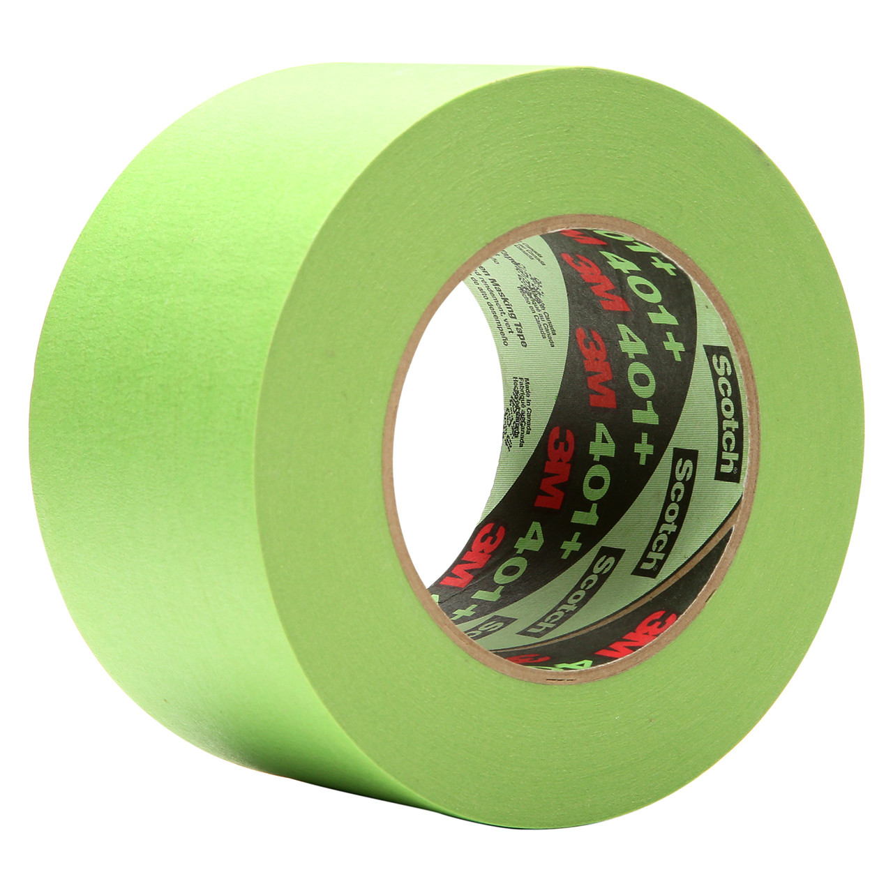 3M High Performance Green Masking Tape 401+, 72 mm x 55 M, 6.7 Mil