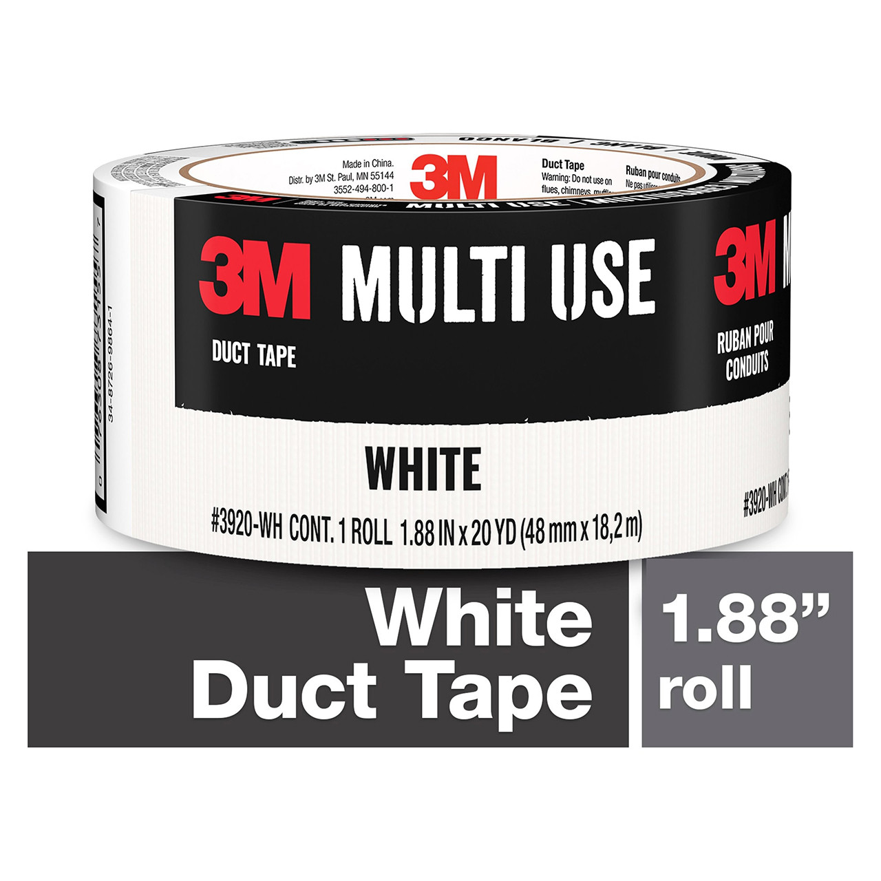 3M 7100085114  20 yd x 1.880 Width Duct Tape - All Industrial