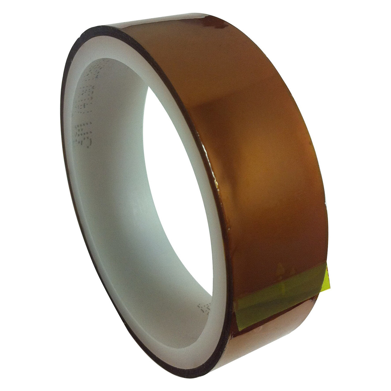 Kapton Polyimide Adhesive Tape, 3 Core, 1 Mil Thick, 36 yd Length, 1 Width