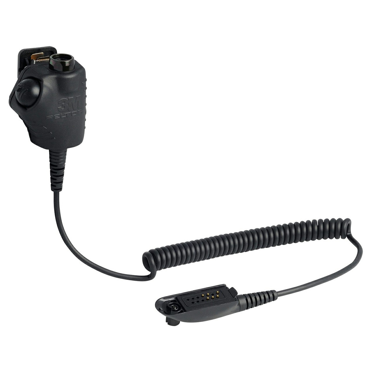 3M 7100150832 PELTOR FL4030-02 Black Push to Talk Adapter All  Industrial Tool Supply