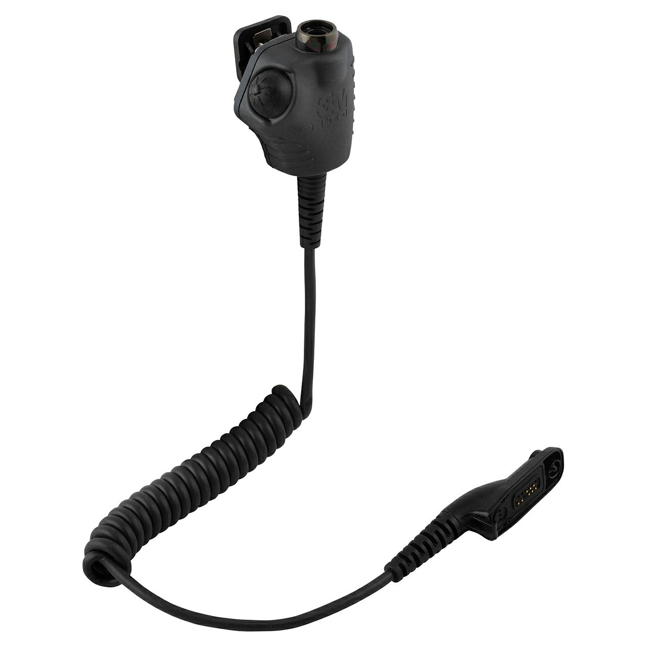 3M 7100150844 PELTOR FL4063-02 Black Push to Talk Adapter All  Industrial Tool Supply