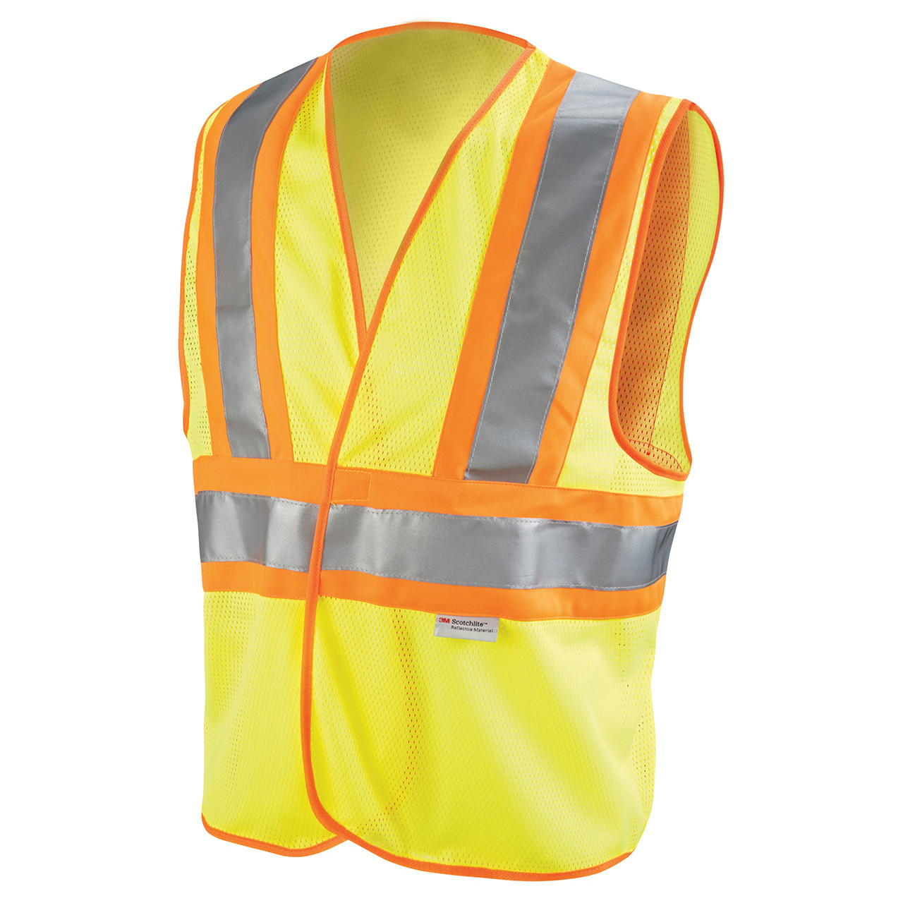 High Visibility Orange and Yellow Reflective Safety Jacket Safety Vest -  China Safety Vest and Reflective Vest price | Made-in-China.com