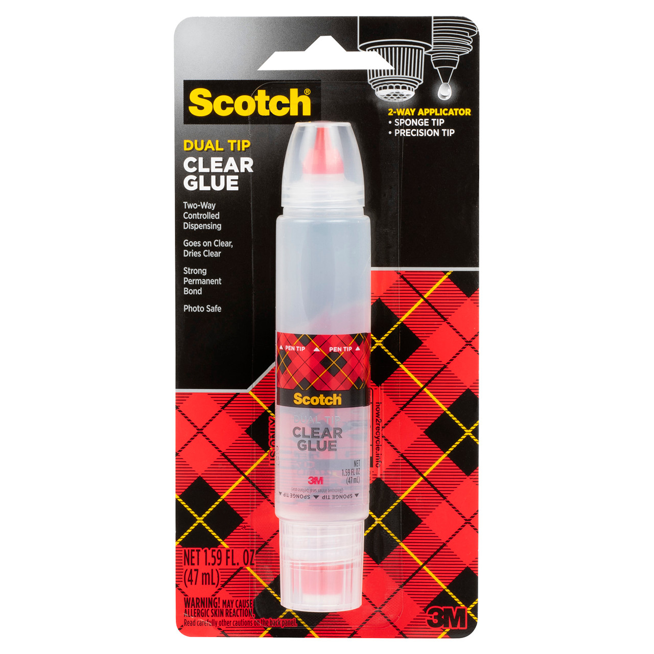 3M 7000052506  Scotch Transparent Glue - All Industrial Tool Supply