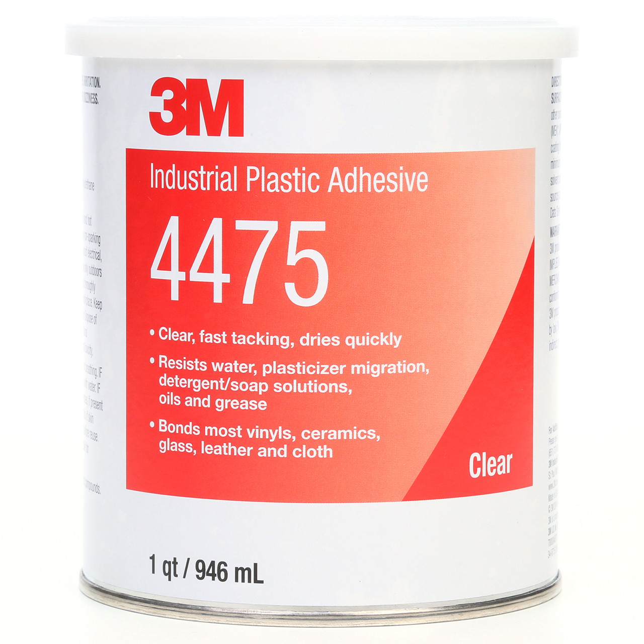 3M Contact Cement, 4693 Series, Amber, 1 qt, Can 4693