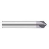 Fullerton Tool 92855 | 90-degree 12.00mm x 76.00mm Solid Carbide TiAlN Chamfer Mill