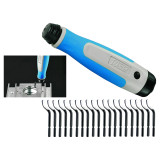 Noga NG8200 | S10 Heavy Duty HSS Blade 20 Pack with Free NogaGrip Handle