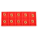 All Industrial 21000 | 10 Pieces CARBIDE INSERT CCMT-21.50 C6 TIN COATED