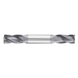 Fullerton Tool 12399 | 1/2" Diameter x 1/2" Shank x 1" LOC x 4" OAL 4 Flute TiAlN Solid Carbide Square End Mill