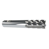 Micro 100 ARMM-080-3 | 8.00mm Diameter x 8.00mm Shank x 25.00mm LOC x 63.00mm OAL 45 Degree Helix Solid Carbide Bright Finish Roughing & Finishing End Mill
